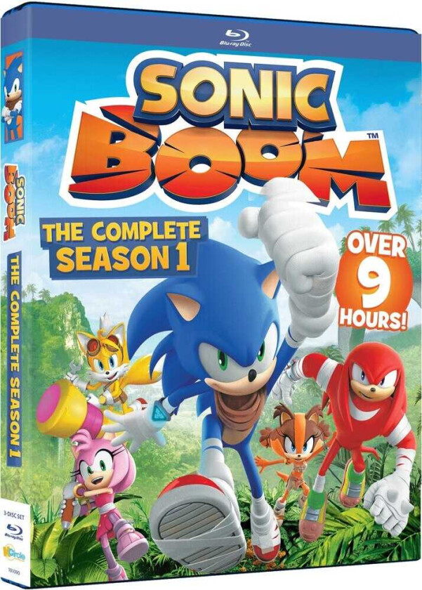 Sonic Boom: The Sesong 1 Bluray