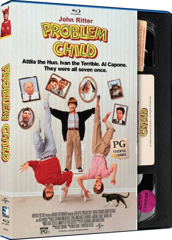 Problem Child Retro Vhs Bluray