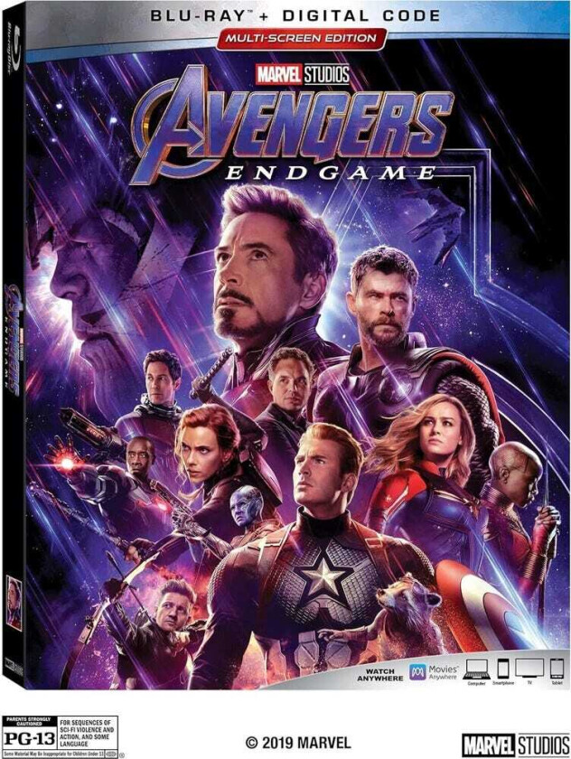 Avengers: Endgame Bluray