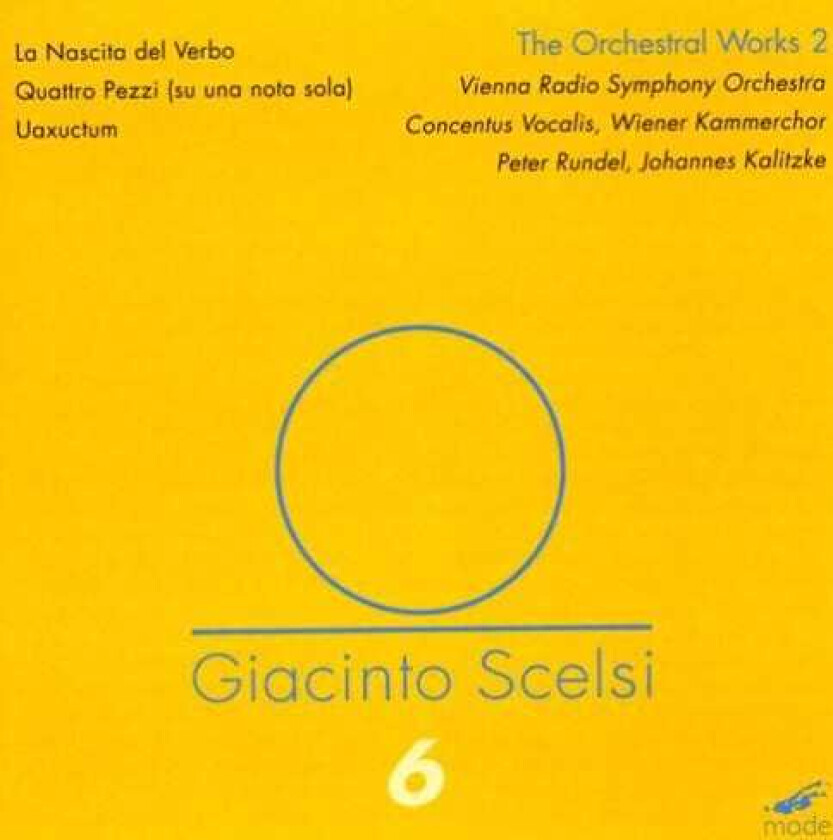 Orchestral Works 2: La Nascita Del Verbo DVD