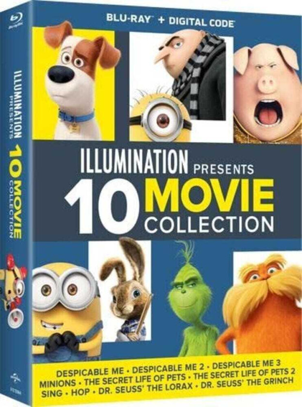 Bilde av Illumination Presents: 10Movie Collection Bluray