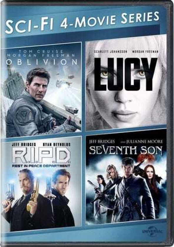 Oblivion / Lucy / R.i.p.d. / Seventh Son DVD