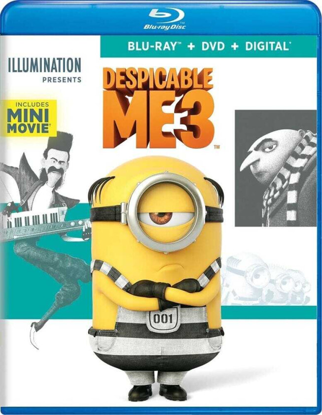 Despicable Me 3 Bluray
