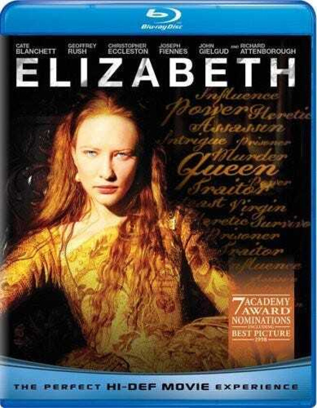 Elizabeth (1998) Bluray