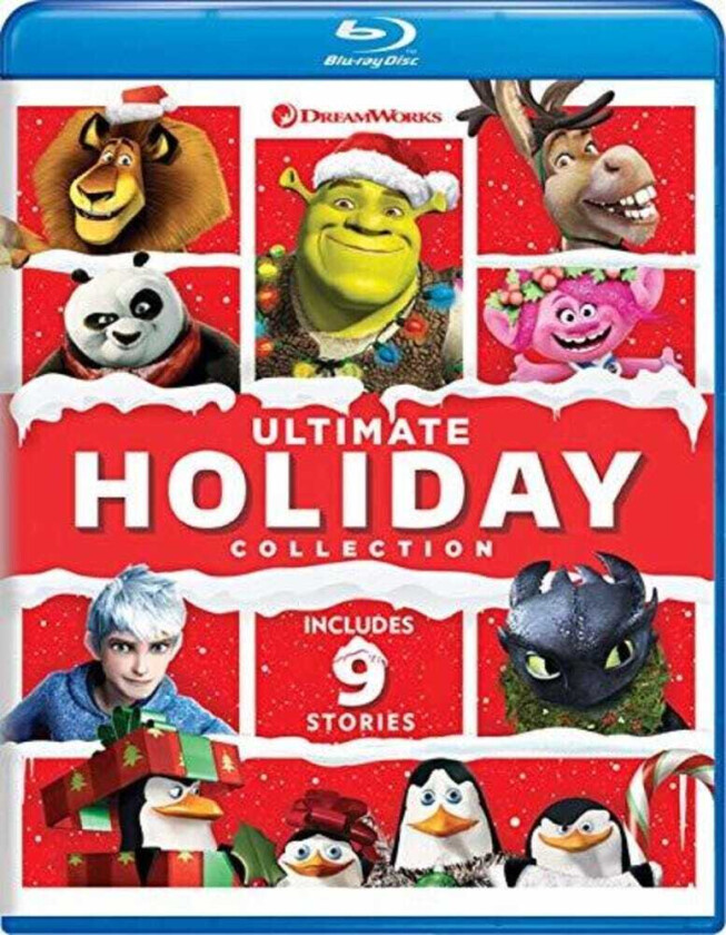 Dreamworks Ultimate Holiday Collection Bluray