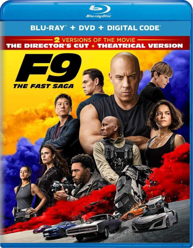 F9: The Fast Saga Bluray