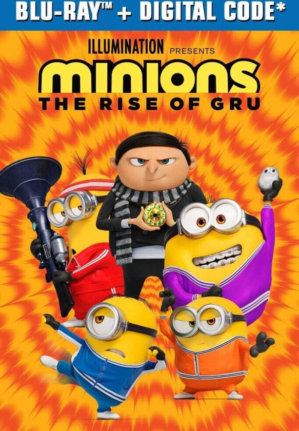 Minions: The Rise Of Gru Bluray