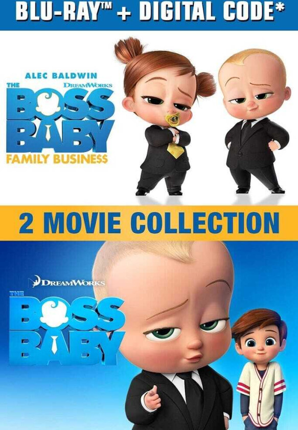 Boss Baby: 2Movie Collection Bluray