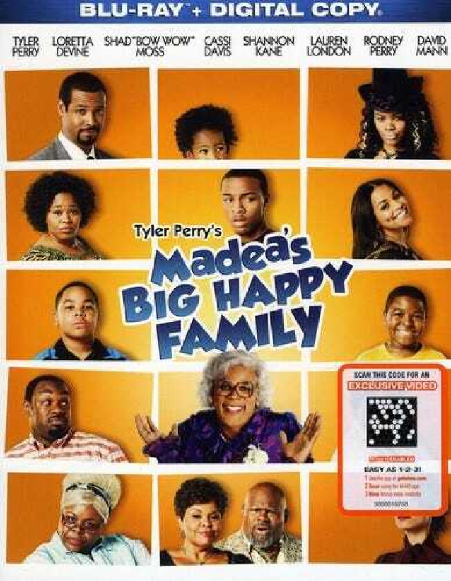 Tyler Perry's Madea's Big Happy Family Bluray