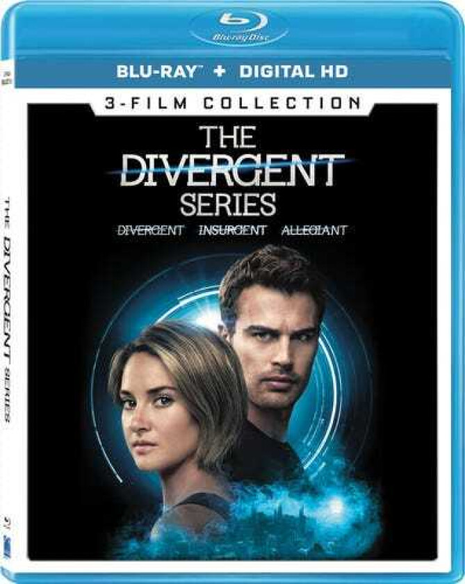 Divergent Series 3Film Collection Bluray