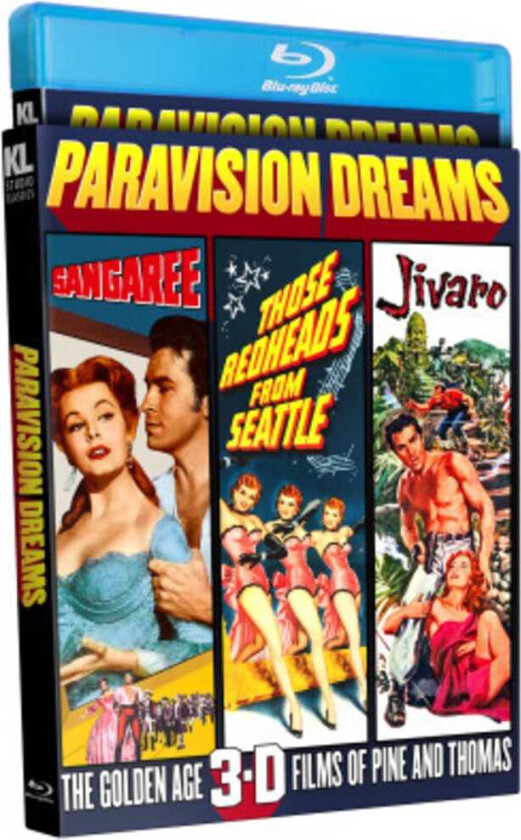 Paravision Dreams: Golden Age 3D Films Of Pine Bluray
