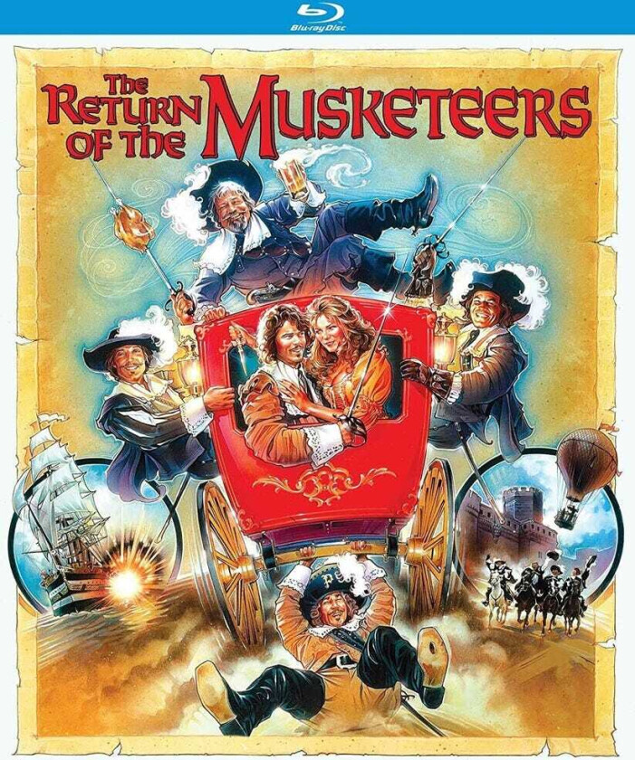 Return Of The Musketeers (1989) Bluray