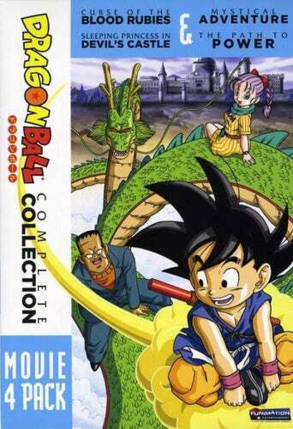 Dragon Ball: 4 Movie Pack DVD