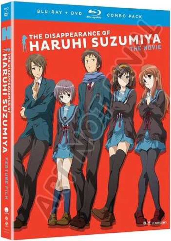 Disappearance Of Haruhi Suzumiya: The Movie Bluray