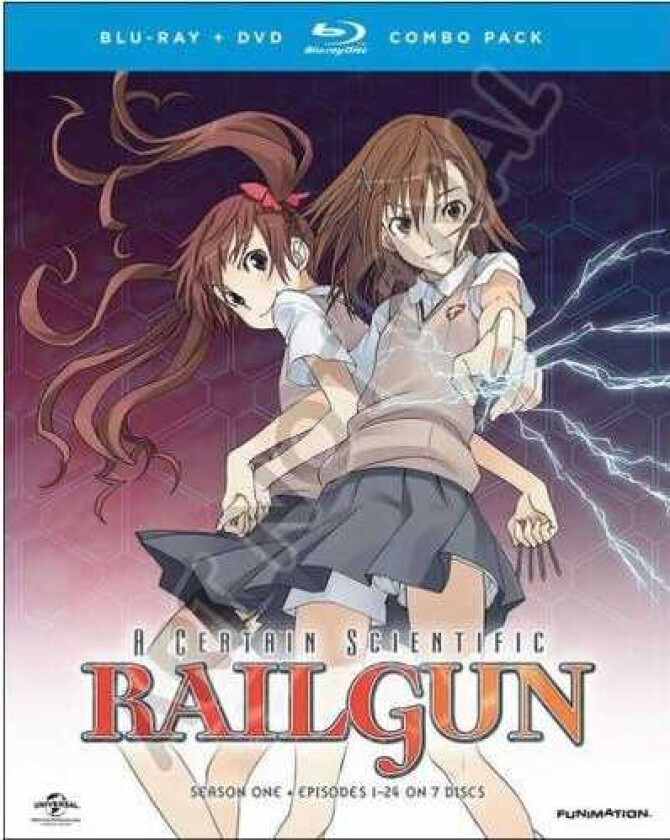 Certain Scientific Railgun Sesong 1 Bluray