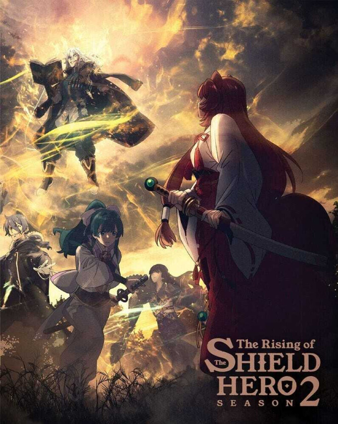 Rising Of The Shield Hero Sesong 2 Bluray