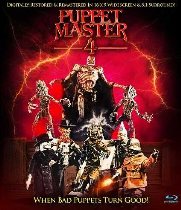 Puppet Master 4 Bluray