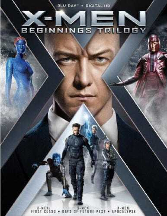 XMen: Beginnings Trilogy Bluray
