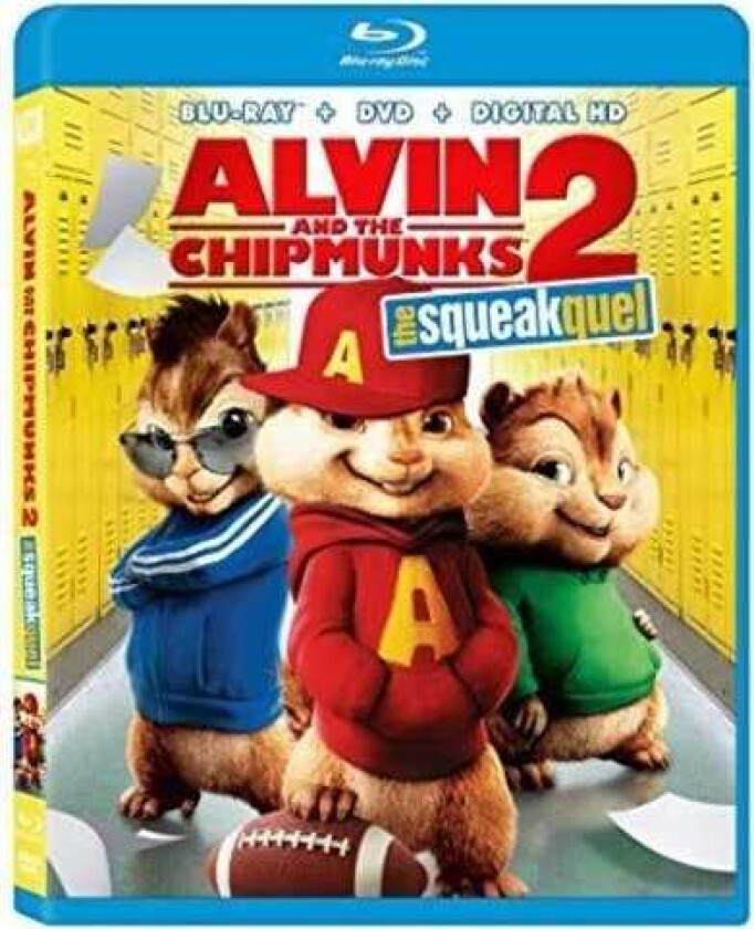 Alvin & The Chipmunks: Squeakquel Bluray
