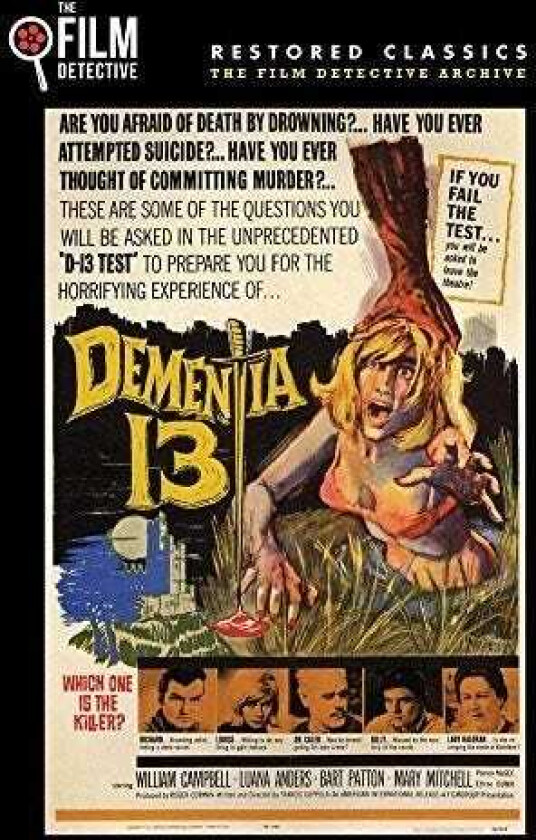 Dementia 13 DVD