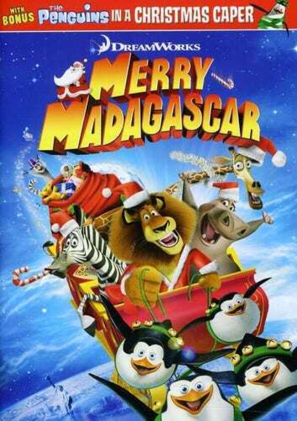 Merry Madagascar DVD