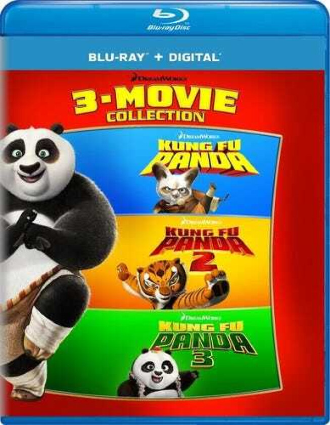 Kung Fu Panda: 3Movie Collection Bluray