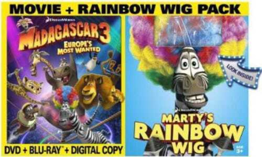 Madagascar 3: Europe's Most Wanted Bluray