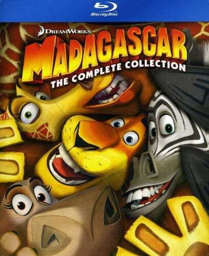 Madagascar: Complete Collection 13 Bluray