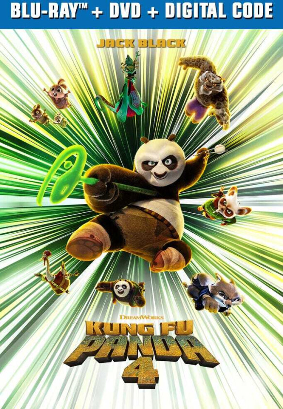 Kung Fu Panda 4 Bluray