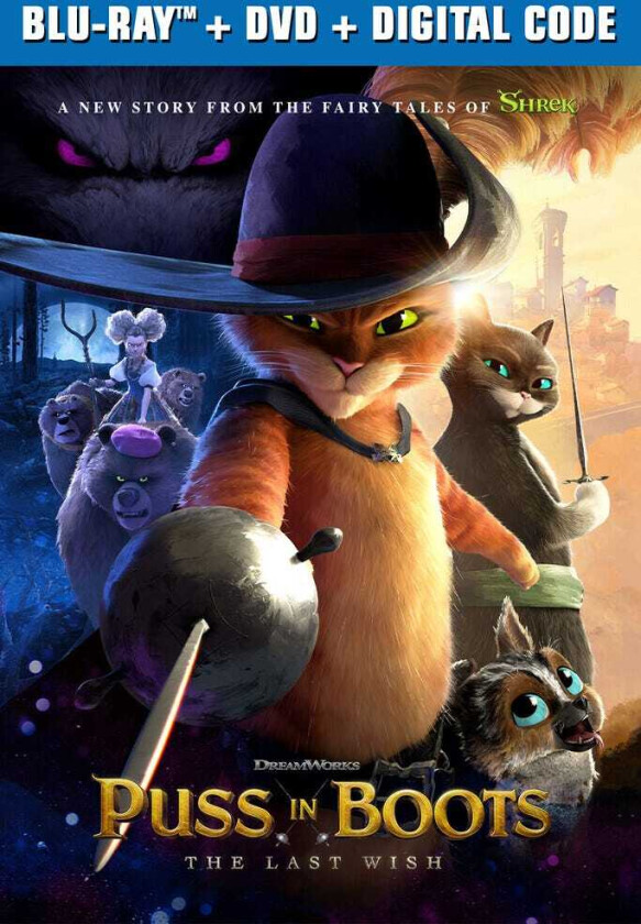 Puss In Boots: The Last Wish Bluray