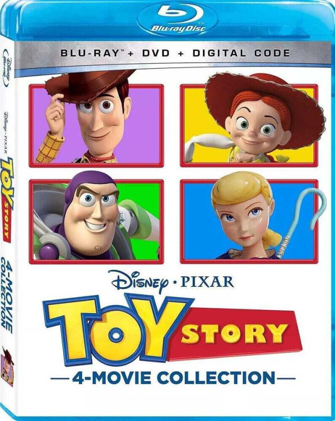 Toy Story: 4Movie Collection Bluray