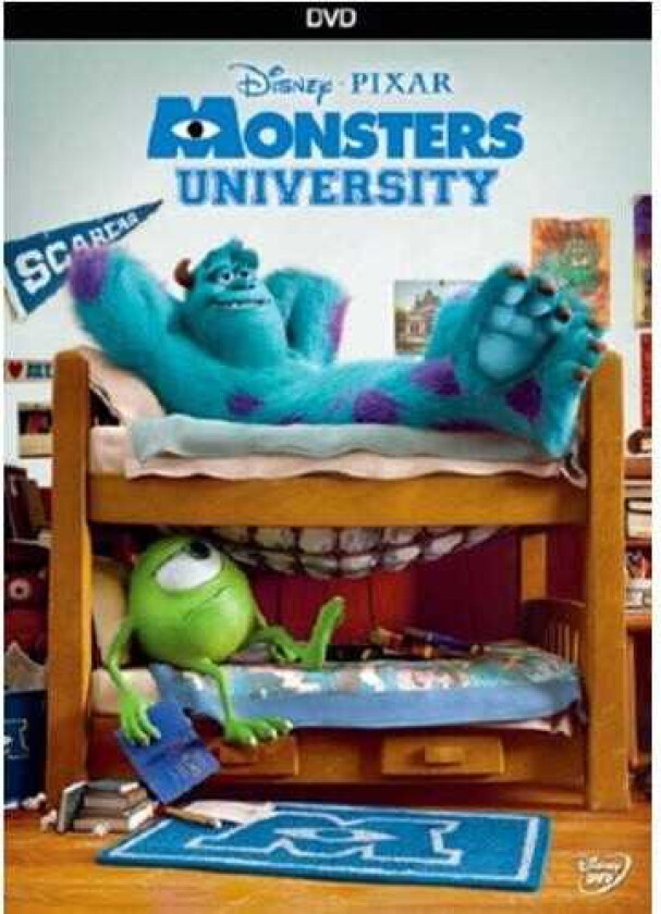Monsters University DVD