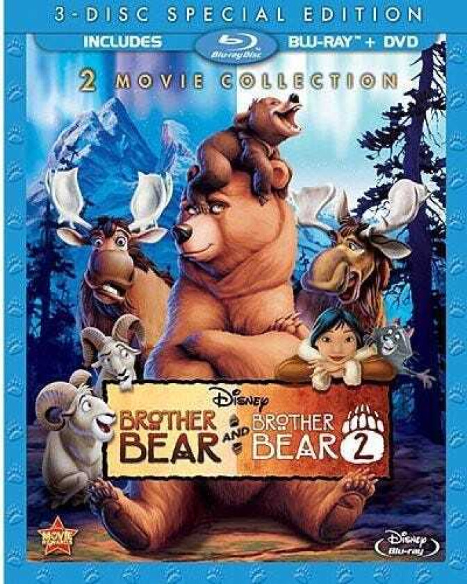Brother Bear & Brother Bear 2 Bluray