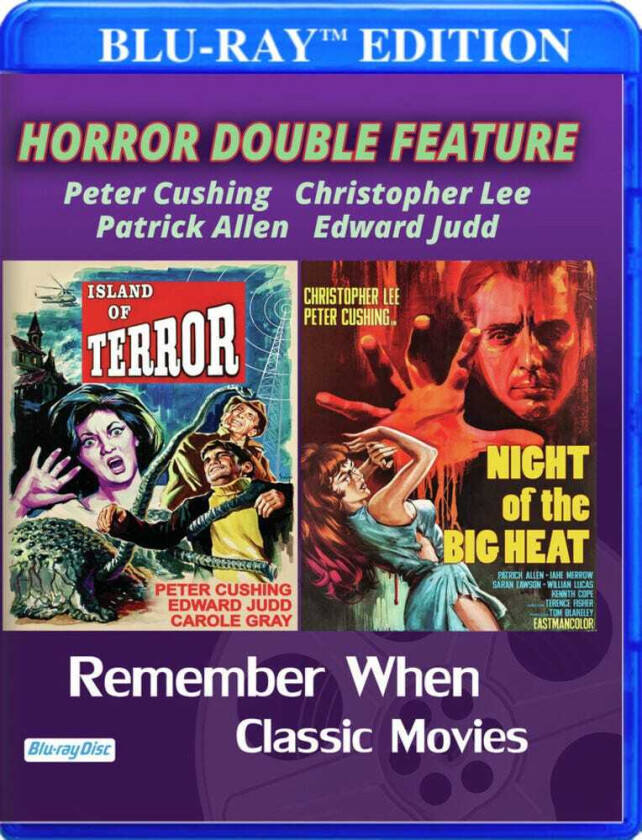 Horror Island Of Terror & Night Of The Big Heat Bluray