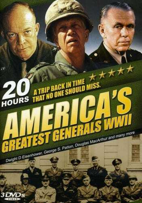 America's Greatest Generals Ww2 DVD