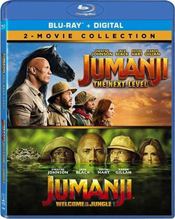 Jumanji: Next Level / Jumanji: Welcome To Jungle Bluray