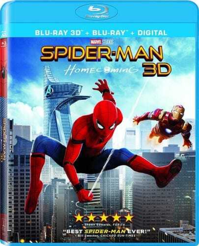 SpiderMan: Homecoming Bluray