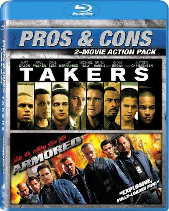 Armored / Takers Bluray