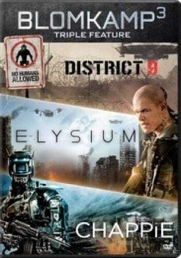 Chappie / District 9 / Elysium DVD