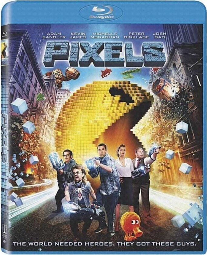 Pixels Bluray