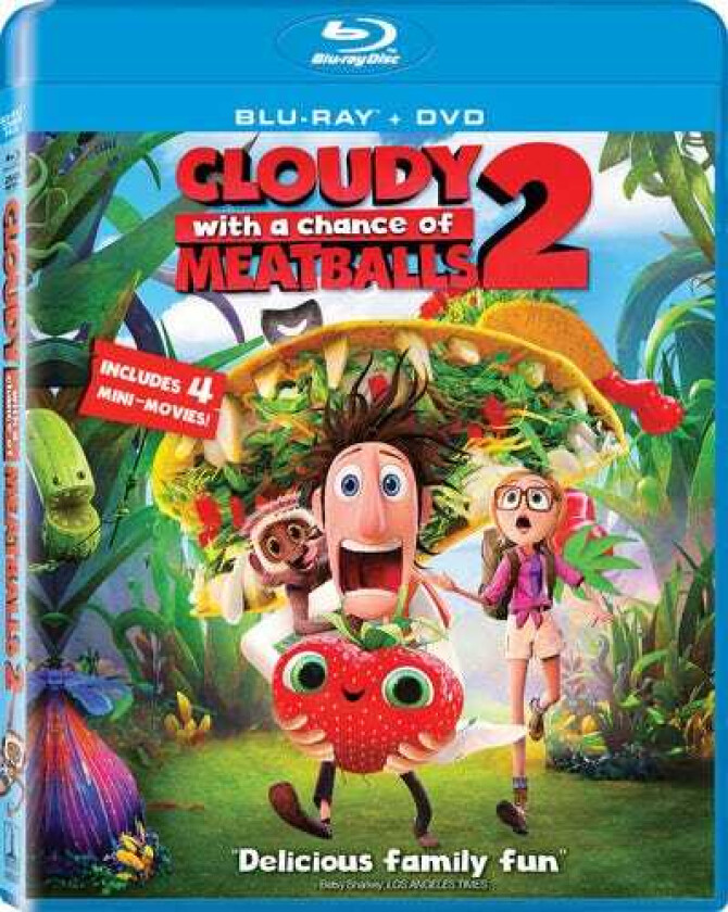 Cloudy With A Chance Of Meatballs 2 Bluray