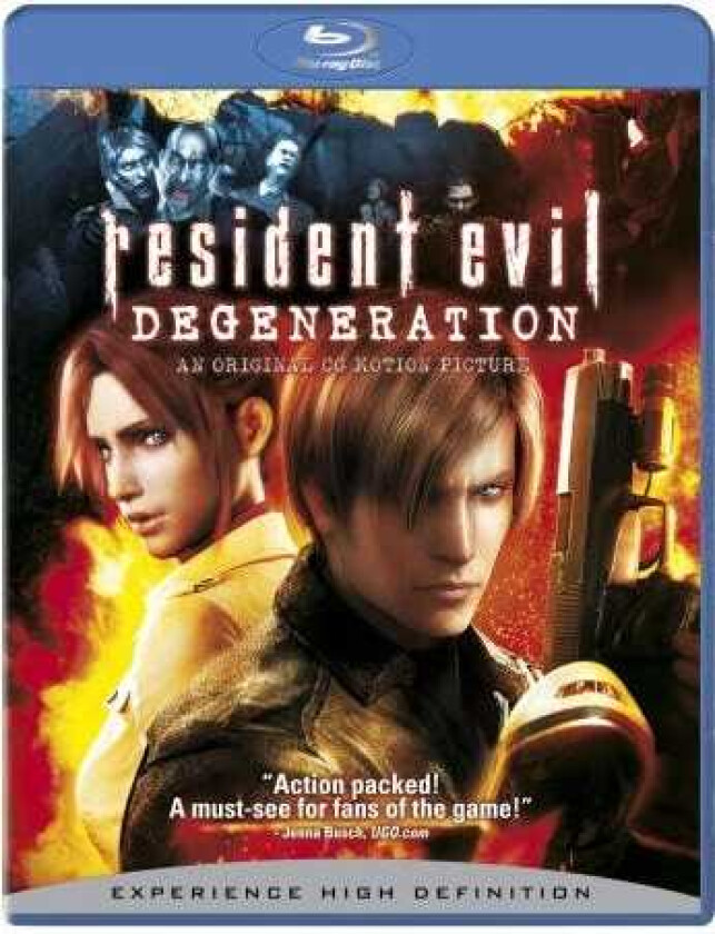 Resident Evil: Degeneration Bluray