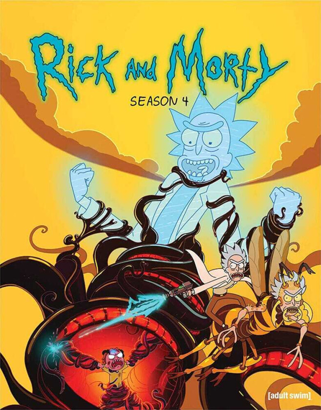 Rick & Morty Sesong 4 Bluray
