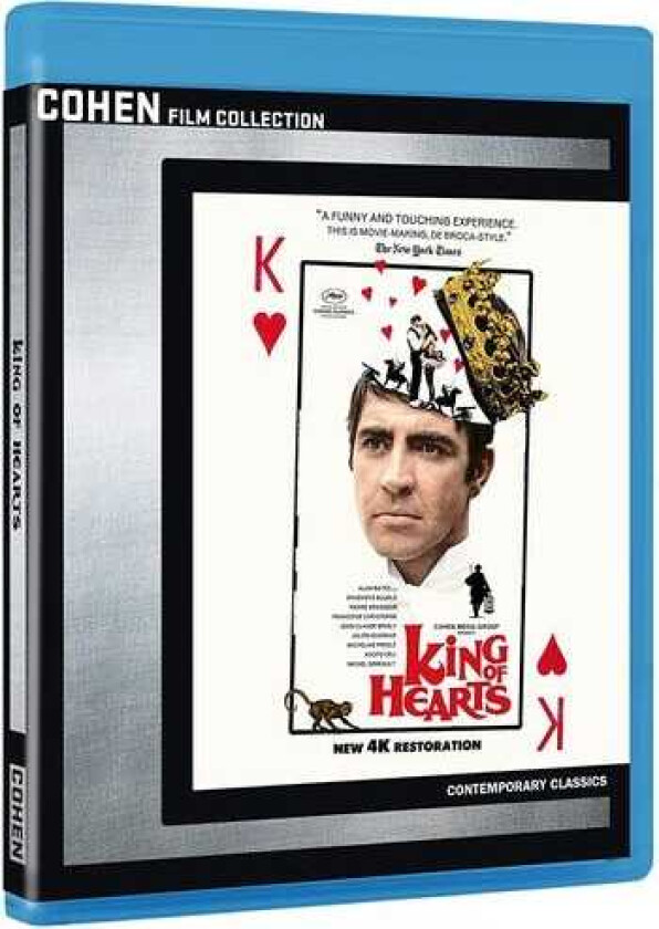 King Of Hearts Bluray
