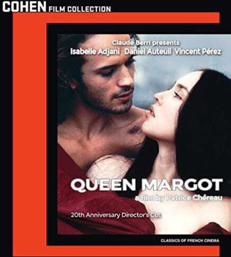 Queen Margot: 20th Anniversary Director's Cut Bluray