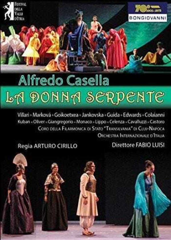 Casella: La Donna Serpente DVD