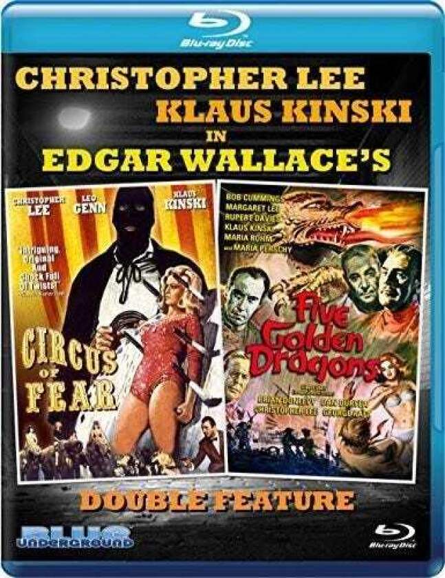Circus Of Fear / Five Golden Dragons Bluray