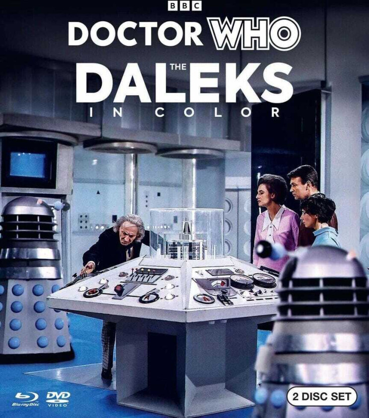 Doctor Who: The Daleks In Colour Bluray