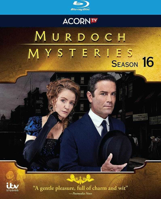 Murdoch Mysteries Sesong 16 Bluray