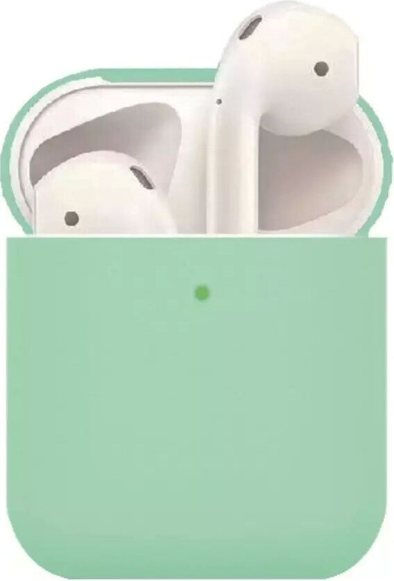 Apple AirPods (1. & 2. gen.) Tynt Silikondeksel - Mørk Grønn